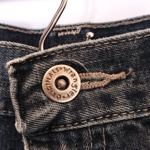 Wrangler antique blue denim five pocket utility shorts - Picture 3 of 11